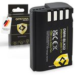 PATONA Protect V1 Batarya DMW BLK22 BLK22E 2400mAh Panasonic Lumix DC-S5 S5 S5II S5II-X S5 IIX S5K G9 GH5 II GH5S GH6 GH7 DC-GH5 DC-GH6 DC-GH7 DC-S5II DC-G9 II X DMW-B-B ile uyumlu LK22