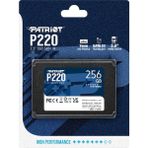 Patriot P220S256G25 P220 256 GB 550/490MB/s 2.5" SATA3 SSD Disk