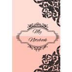 Patterned corner notebook