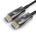 Paugge AOC Fiber Displayport Kablo - 32.4Gbps, 8K 60Hz, 4K 120Hz, 4K 60Hz, HDR (40 Metre)
