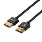 Paugge Hdmi 2.0b Premium Sertifikalı 4K 60Hz 18Gbps HDR Dolby Vision HDCP 2.2 Destekli HDMI Kablo - 1 Metre (7NA71SLIM)