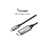 Paugge USB C to HDMI Kablo - HDMI 2.1, Thunderbolt 4/3, 8K60Hz, 4K144Hz , 2 Metre () CHD21-PRO