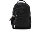 Paul Brand Unisex Suya Dayanıklı Renkli Krinkıl Kumaş Çok Gözlü Orta Boy Laptop Okul ve Sırt Çantası PS3013 - Tek Ebat - Siyah