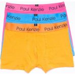 Paul Kenzie 3'lü Erkek Boxer - Rainbow 1 - Çok Renkli