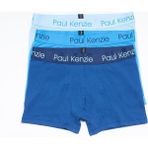 Paul Kenzie 3'lü Erkek Boxer - Rainbow 4 - Mavi - XL