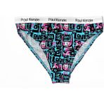 Paul Kenzie Desenli Kadın Slip Külot – Unique Effect – Love Bunny Yeşil M