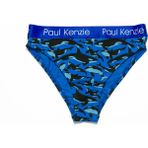 Paul Kenzie Kadın Slip Külot GOTS Sertifikalı Organik Pamuk 1 Adet Rahat ve Desenli - Çok Renkli