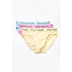 Paul Kenzie Rainbow Comfort Flex 3'lü Erkek Slip Külot