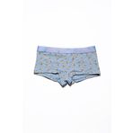 Paul Kenzie x Kurtaran Ev - Desenli Kadın Boyshort Külot - Poppy Çok Renkli XS