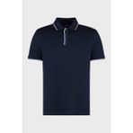Paul & Shark % 100 Pamuk Regular Fit Düğmeli Polo Yaka T Shirt Erkek Polo Yaka T Shirt 24411259 013 - Lacivert - XS