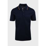 Paul & Shark % 100 Pamuk Regular Fit Düğmeli Polo Yaka T Shirt Erkek Polo Yaka T Shirt 24411261 013 - Lacivert - XS