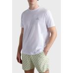 Paul & Shark % 100 Pamuk Regular Fit Sırt Baskılı T Shirt Erkek T Shirt 24411087 010