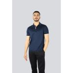 Paul & Shark 25411312-013 Lacivert Pamuklu Normal Kesim Kısa Kollu Polo Yaka Erkek Tişört
