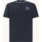 Paul & Shark 26411064-013 Lacivert Kısa Kol Bisiklet Yaka Rahat Kesim Erkek Tişört
