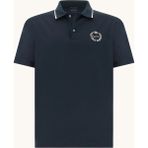 Paul & Shark 26411270-013 Lacivert Regular Fit Logo İşlemeli Pamuklu Kısa Kollu Polo Yaka Erkek Tişört