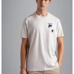 Paul & Shark Erkek Pamuklu Regular Fit Yuvarlak Yaka Bej T-Shirt 24411117-029 - 2XL
