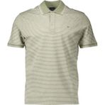 Paul & Shark Erkek Polo Yaka Çizgili Kısa Kollu Pamuklu Beyaz-Yeşil Polo Yaka T-Shirt 25411226-125