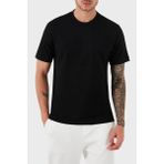 Paul & Shark Logolu Bisiklet Yaka Pamuklu Regular Fit T Shirt Erkek T Shirt 13311614 011 - Siyah