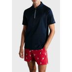 Paul & Shark Pamuklu Regular Fit Yarım Fermuarlı Polo Yaka T Shirt Erkek Polo Yaka T Shirt 24411321 011 - Siyah - XS