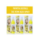 Pauline Extra Blond Doğal Saç Renk Açıcı Sprey 125 Ml 3lü Paket