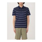 PAUL&SHARK Erkek Regular Fit Kısa Kollu Çizgili %100 Pamuklu Lacivert-Beyaz Polo Yaka T-Shirt -367 25411303
