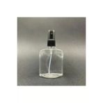 Pause Art Home 100 Cc Yassı Plastik Şişe - Siyah Spreyli - 100 Ml Spreyli Pet Şişe (20 Adet) OtelBukleti-0100