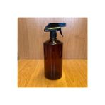 Pause Art Home 1000 Cc Amber Plastik Şişe Siyah Tetik Spreyli 1 Litre Kahverengi Boş Plastik Şişe