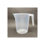 Pause Art Home Plastik Ölçü Kabı - Ölçekli Kap 1000 Cc - Dereceli Ölçek - 1 Litre Lüx Ölçekli Kap