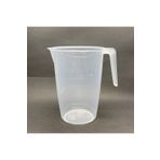 Pause Art Home Plastik Ölçü Kabı - Ölçekli Kap 2000 cc - Dereceli Ölçek - 2 lt Lüx Ölçekli Kap
