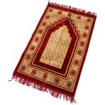 Pavrika Düz Şipingel Seccade Kırmızı 60 x 90