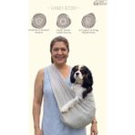 Paw And Hug Köpek Ana Kucağı Yazlık Hava Alan Kumaş 0-10 kg Küçük Irk Köpek Taşıma Çantası Summer Edition - Açık Gri