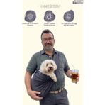 Paw And Hug Köpek Ana Kucağı Yazlık Hava Alan Kumaş 0-10 kg Küçük Irk Köpek Taşıma Çantası Summer Edition - Antrasit
