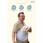 Paw And Hug Paw & Hug Köpek Ana Kucağı – Yazlık Hava Alan Kumaş, Küçük Irk 0-10 kg, 5 Renk Seçeneği | Bebek Mavisi / Pudra / Antrasit / Vişne / Gri