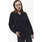 Paw Garage Kadın Perry Keten Gömlek Oversize - Standart - Siyah