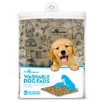 Paw Inspired Köpekler için Yıkanabilir Pee Pedleri | Yeniden Kullanılabilir Köpek Pedleri | Su Geçirmez Whelping Pedleri | Yıkanabilir Eğitim Pet Pedleri, Yıkanabilir Lazımlık Pedleri Ekstra Büyük