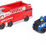 PAW Patrol, 1:55 Ölçekli Gerçek Metal İtfaiye ve Chase Takım Aracı, 3 Yaş ve üzeri Çocuk Oyuncakları