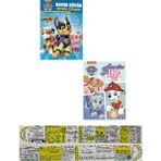 Paw Patrol Benim Büyük Boyama Kitabım + Havrika Ekip Boyama Kitabı 2'li Set + Cetvel
