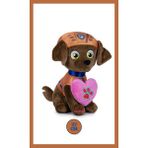 Paw Patrol Figür Peluş Oyuncak Love Serisi - Zuma - 27 cm - Renkli