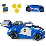 PAW Patrol Filmi, Chase'in 2'si 1 Arada Dönüşen Oyuncak Arabası, Motosikletli, Işıklı, Sesli ve Biriktirilebilir Aksiyon Figürü, 3 Yaş ve Üzeri Çocuk Oyuncakları