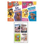 Paw Patrol İlk Sayılarım+Saymaya Başlıyorum Faaliyet Kitapları 2'Li Set+4 Adet Boyama Kitabı