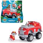 PAW PATROL Jungle Pups Marshall figürlü Fil Aracı (temel araç), 3 yaşından büyük çocuklar için oyuncak