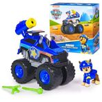 Paw Patrol: Rescue Wheels Chase's Cruiser – Mermi Fırlatıcılı Oyuncak Kamyon ve Koleksiyon Aksiyon Figürü, 3 Yaş ve Üzeri Erkek ve Kız Çocuk Oyuncakları