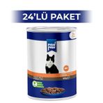 Paw Paw Jelly Somonlu Yetişkin 400x24 gr Kedi Konserve Maması