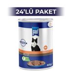 Paw Paw Pate Somonlu Yetişkin 400 gr 24 Adet Kedi Konserve Maması