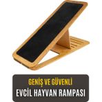 Pawdaz Dayanak - Yaşlı, Engelli, Yavru, Ameliyat Sonrası, Kısa Boylu Kediler Ve Köpekler İçin 5 Kademeli Rampa