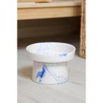 Pawicci 15° Eğik Seramik Kedi Mama Kabı – Yükseltilmiş, Kaymaz, Doğal ve Sağlıklı Mama Kasesi