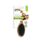 Pawise 11481 S Ahşap Saplı Elips Plastik Uçlu Köpek Tarağı