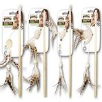 Pawise 35,5x9,5 cm Karışık Motifli Nature First Kedi Oltası