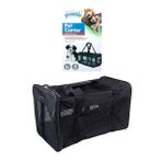 Pawise 43x25x25 cm Siyah Kumaş Kedi ve Köpek Taşıma Çantası