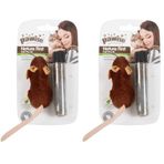 Pawise Kedi Oyuncağı Catnipli Fare (2 paketi)